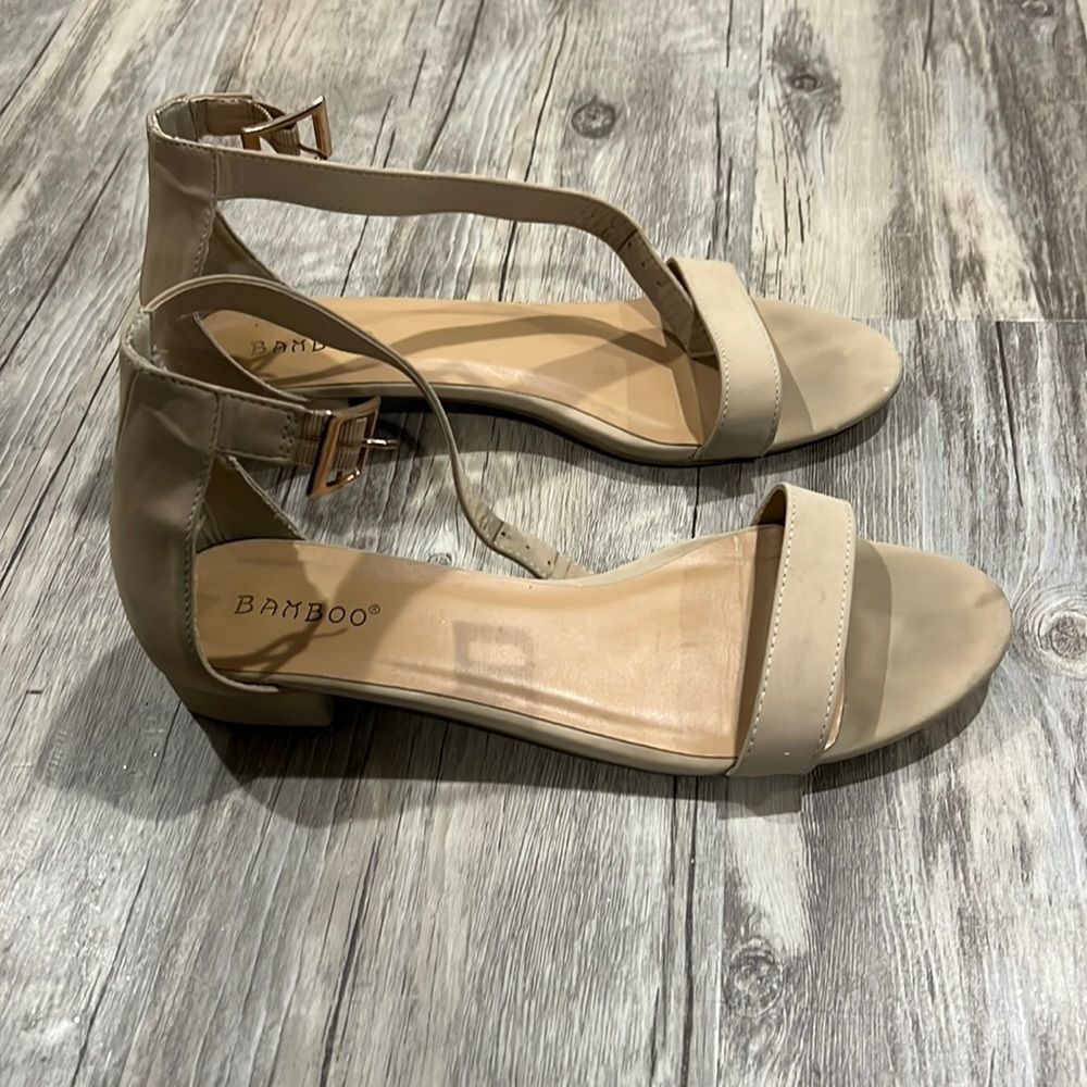Bamboo heels 
